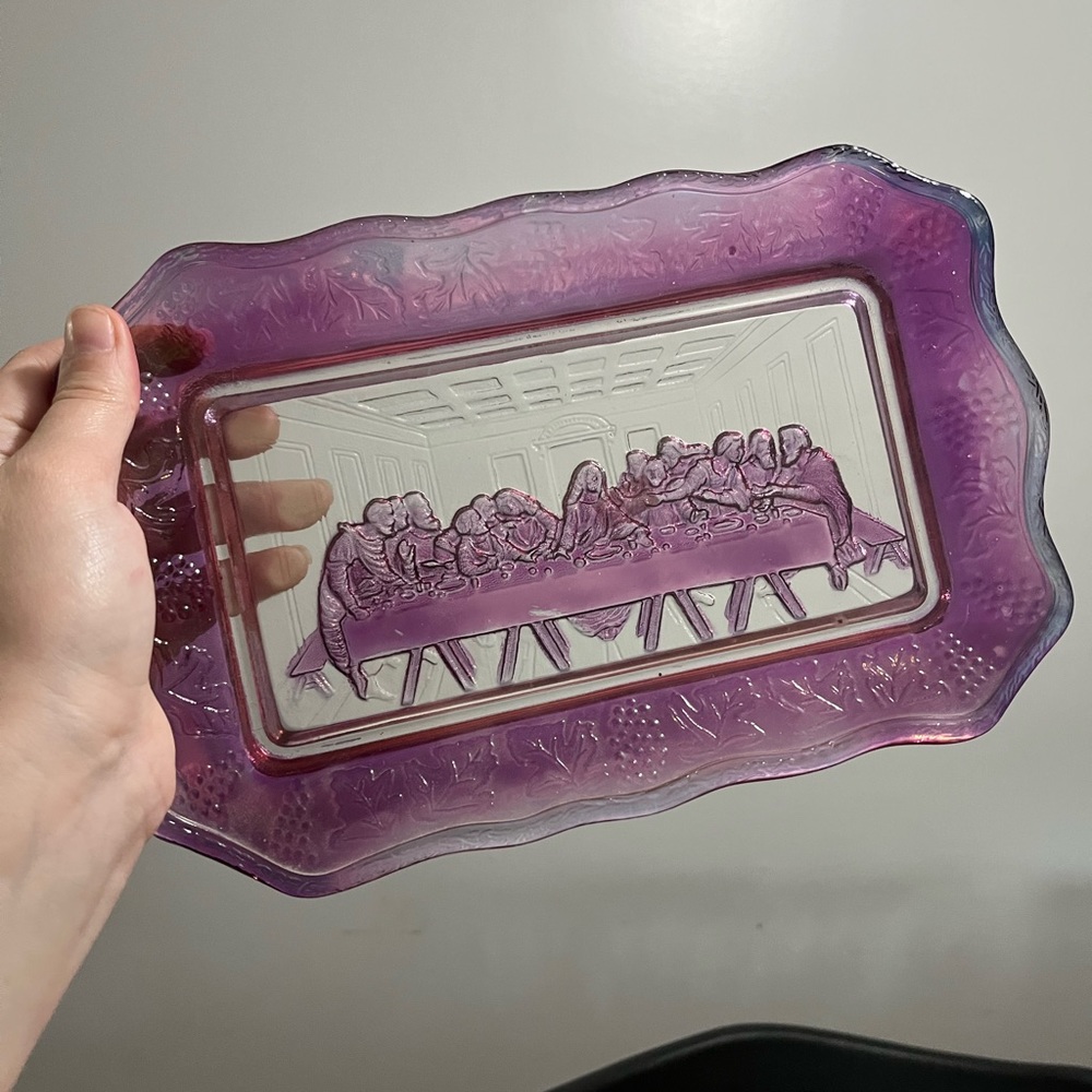 The last supper plate